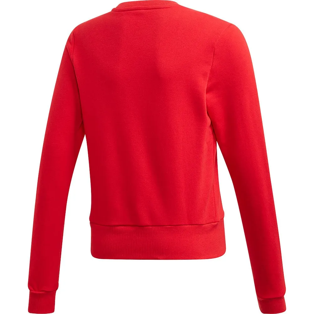 adidas Bold Crew Träningsdräkt, Scarlet / white