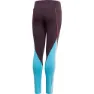 adidas Bold Leggings, Noble purple / bright cyan / signal pink