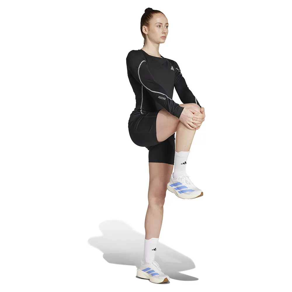 adidas Btn Running T-shirt Med Lång ärm female adidas Btn Running T-shirt Med Lång ärm female
