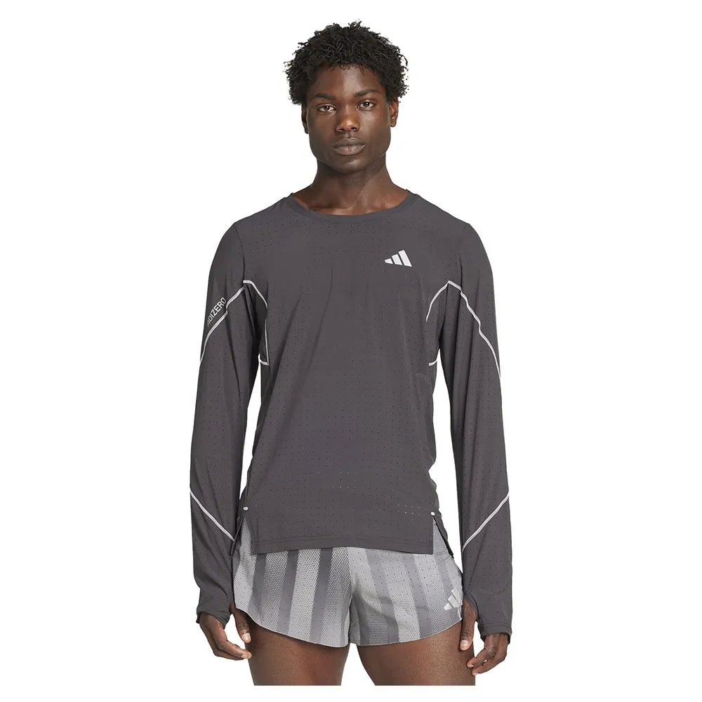 adidas Btn Running T-shirt Med Lång ärm male adidas Btn Running T-shirt Med Lång ärm male