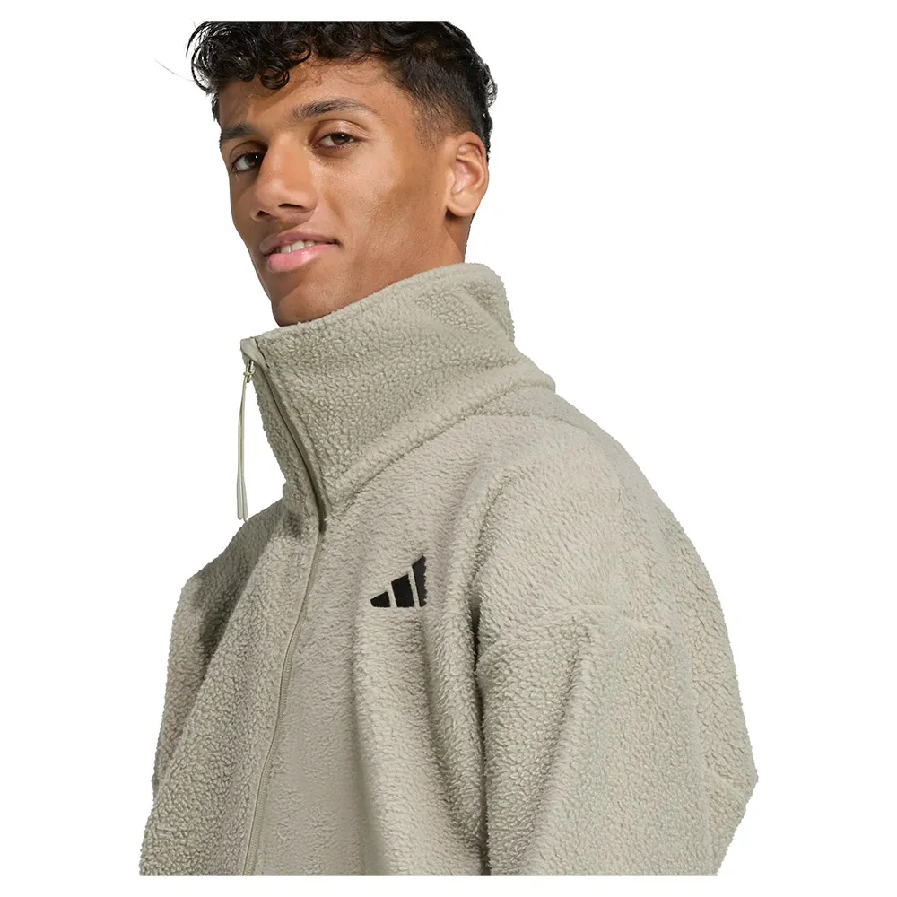 adidas City Tech High Pile Fleecejacka Med Dragkedja adidas City Tech High Pile Fleecejacka Med Dragkedja