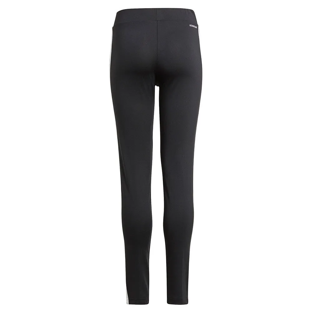 adidas Designed 2 Move 3 Stripes Leggings, Black / white