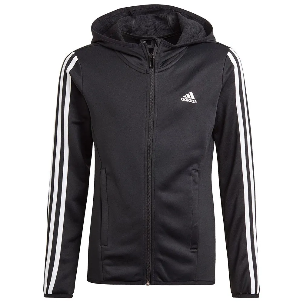 adidas Designed To Move 3 Stripes Träningsdräkt, Black / white