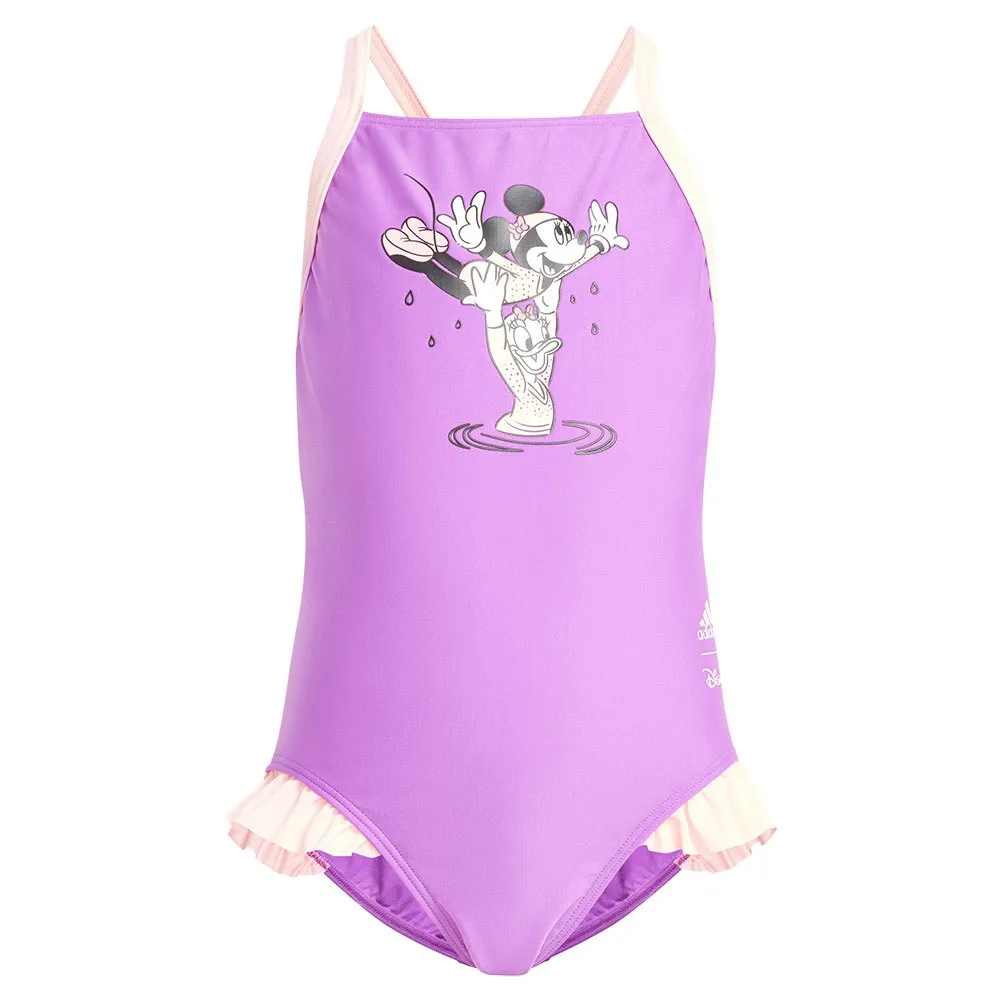 adidas Disney Minnie&daisy Baddräkt female, Purple burst, 9-10Y