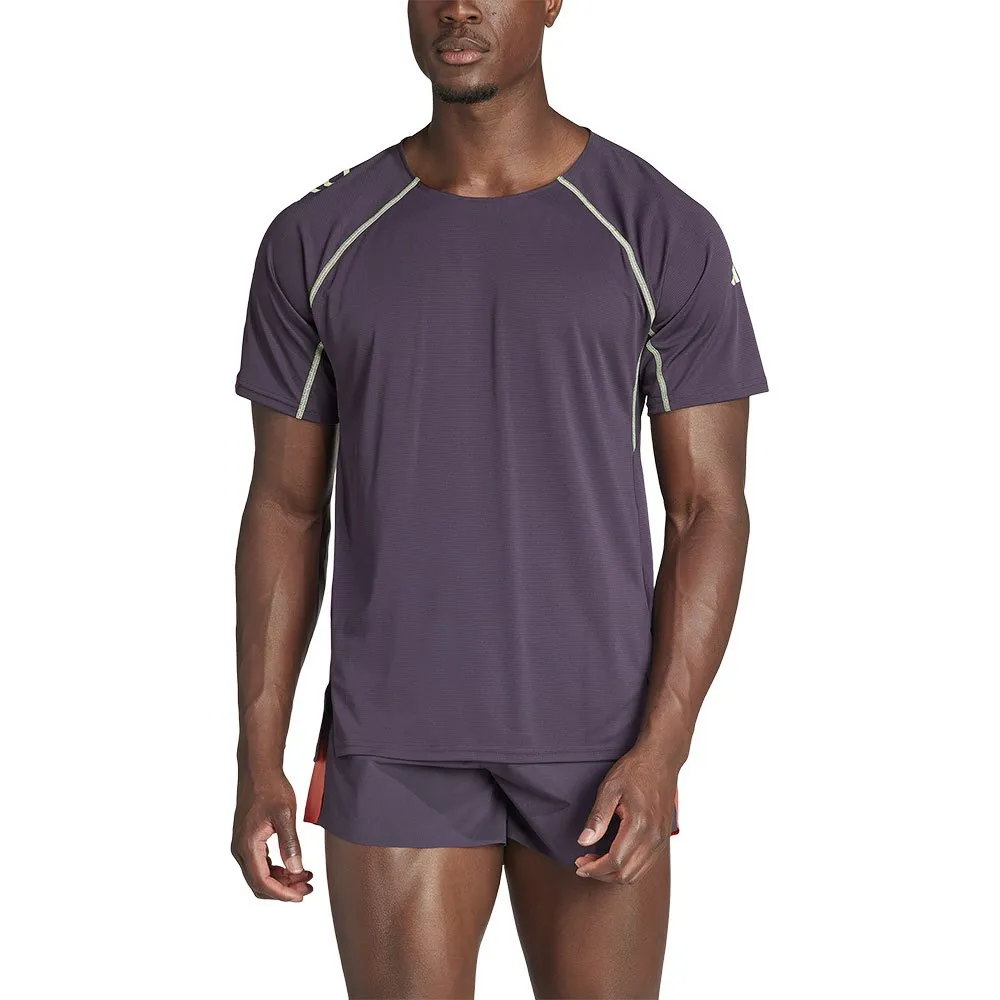 adidas Ekiden Uni T-shirt Med Korta ärmar male, Aurora black adidas Ekiden Uni T-shirt Med Korta ärmar male, Aurora black