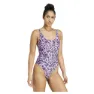 adidas Essentials Animal Print U Back Baddräkt female