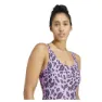 adidas Essentials Animal Print U Back Baddräkt female