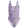 adidas Essentials Animal Print U Back Baddräkt female