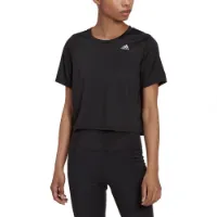 adidas Fast Crop T-shirt Med Korta ärmar female