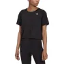 adidas Fast Crop T-shirt Med Korta ärmar female, Black
