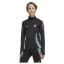 adidas Fc Bayern Tiro 24 Träning Tröja Med Halv Dragkedja, Black, 5-6Y