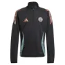 adidas Fc Bayern Tiro 24 Träning Tröja Med Halv Dragkedja, Black, 5-6Y