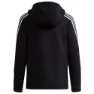 adidas Fi Sweatshirt Med Dragkedja, Black / white, 5-6Y