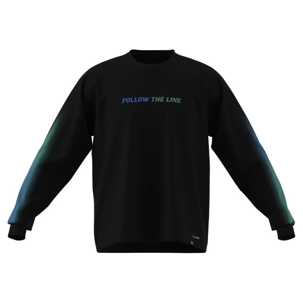 adidas Follow The Line T-shirt Med Lång ärm male adidas Follow The Line T-shirt Med Lång ärm male