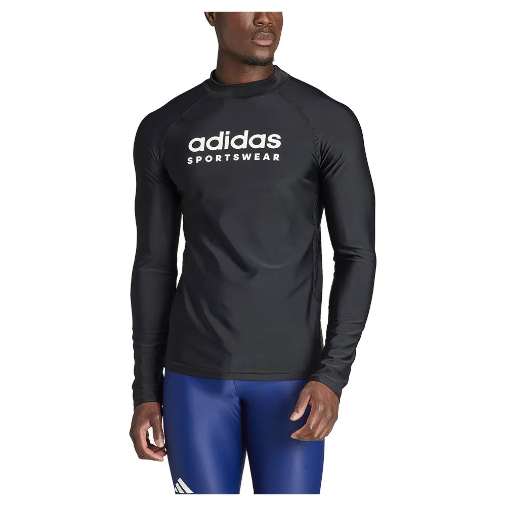 adidas In1610 Långärmad Rashguard unisex, Black, S adidas In1610 Långärmad Rashguard unisex, Black, S