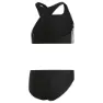 adidas Infinitex Fitness 3 Stripes Bikini male, Black / white, 5-6Y