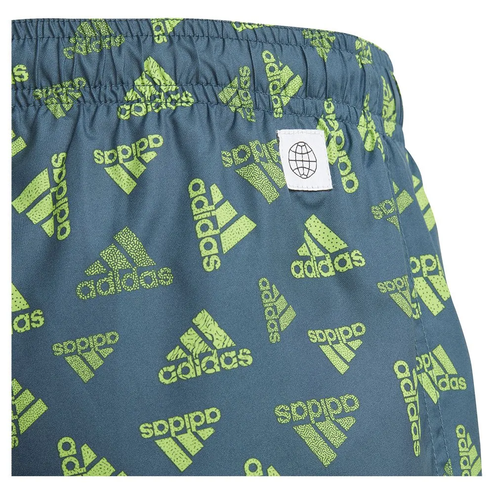 adidas Logo Print Clx Simshorts male, Arcngt / luclim, 7-8Y