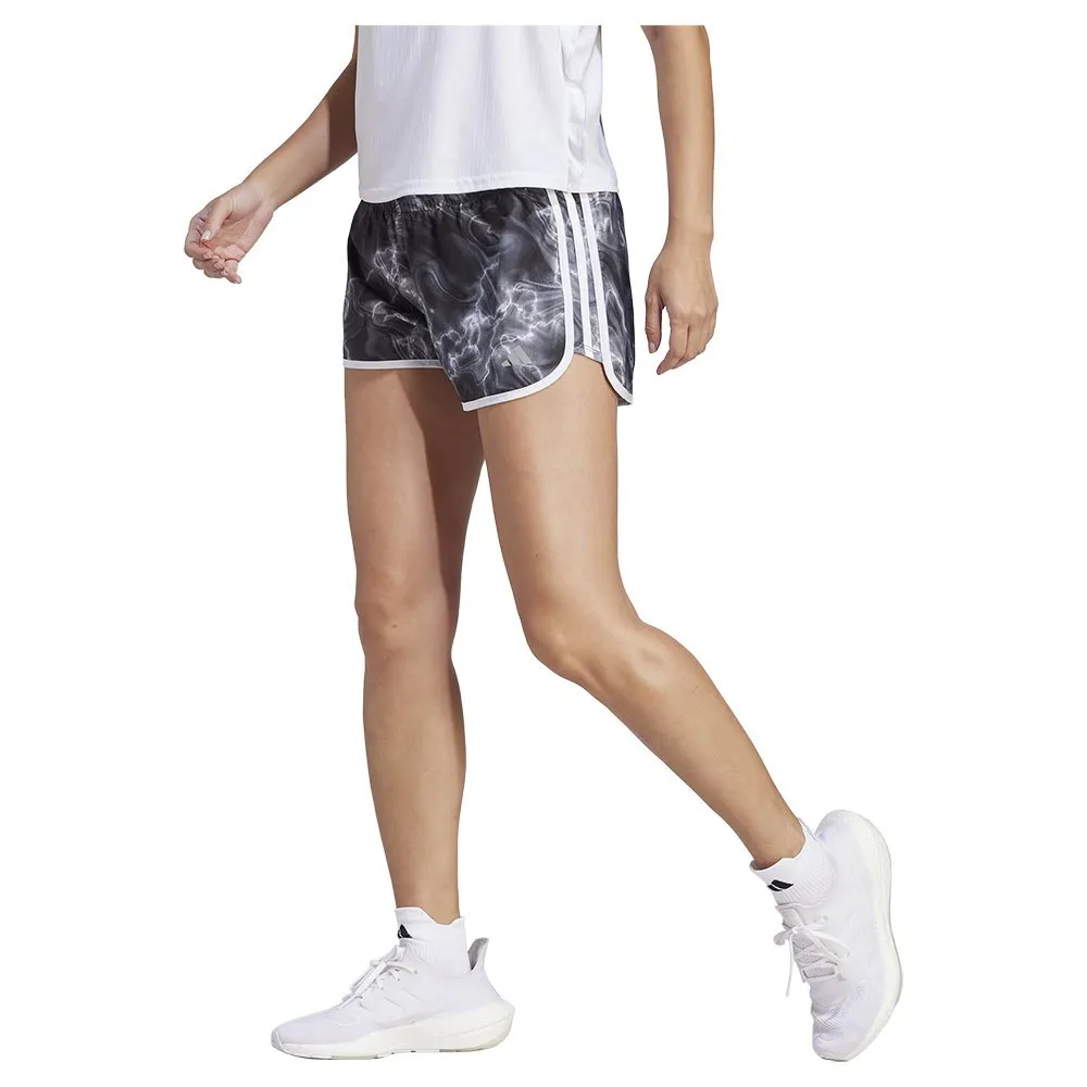 adidas M20 Aop 3´´ Shorts female, White / black / gresix