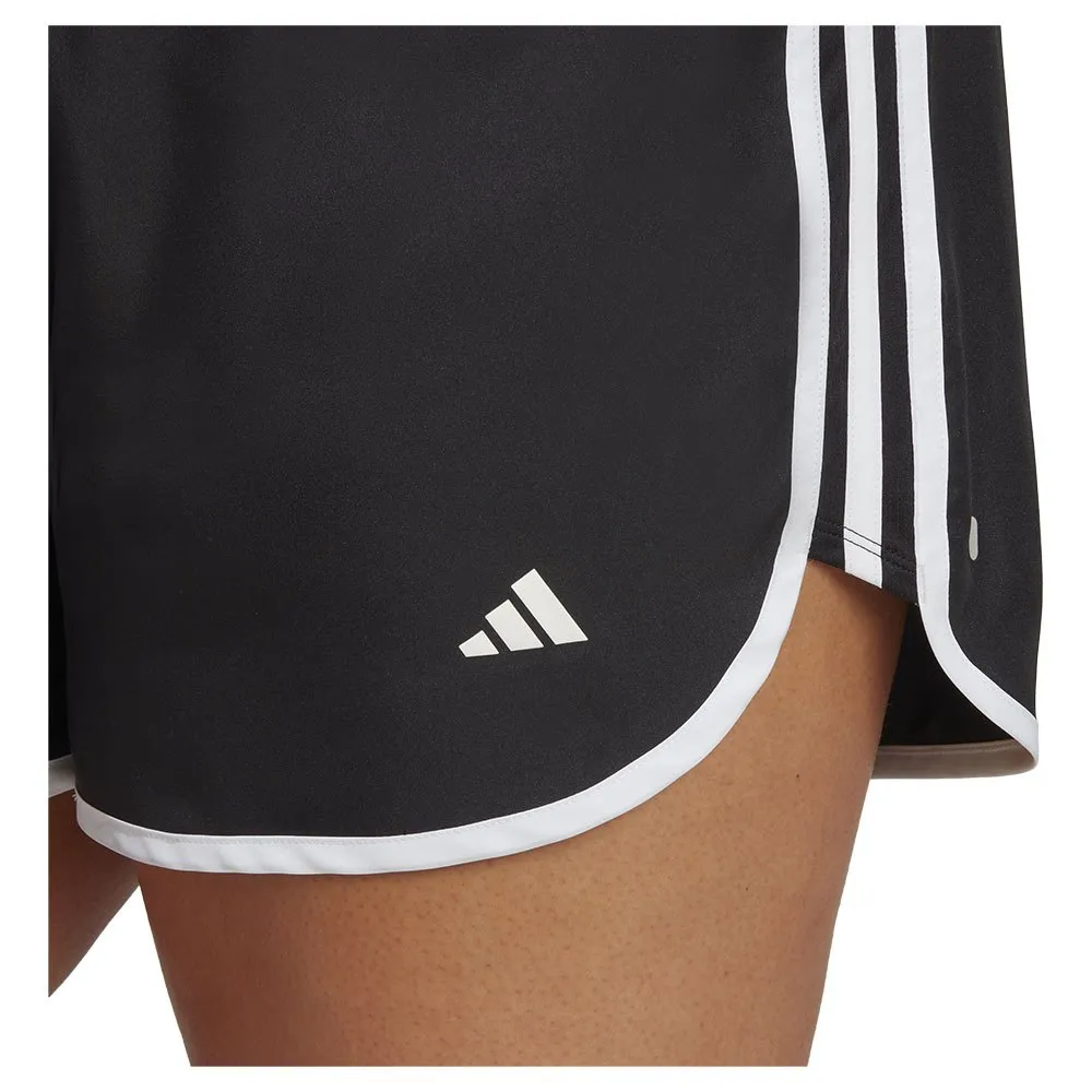 adidas Marathon 20 Plus Size Shorts female, Black / white adidas Marathon 20 Plus Size Shorts female, Black / white