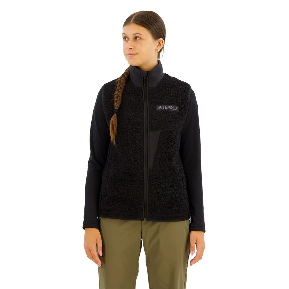 adidas Men's Terrex Xploric High Pile Fleece Vest