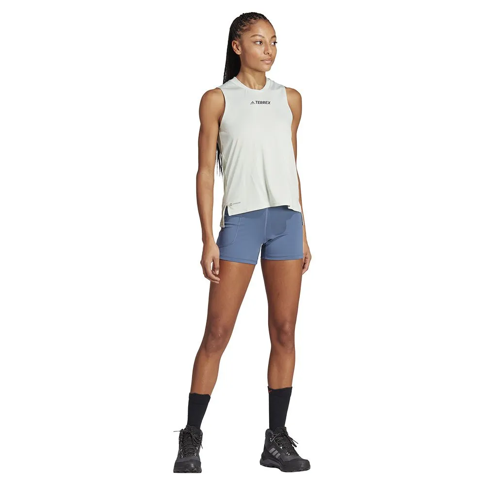 adidas Mt ärmlös T-shirt, Linen green