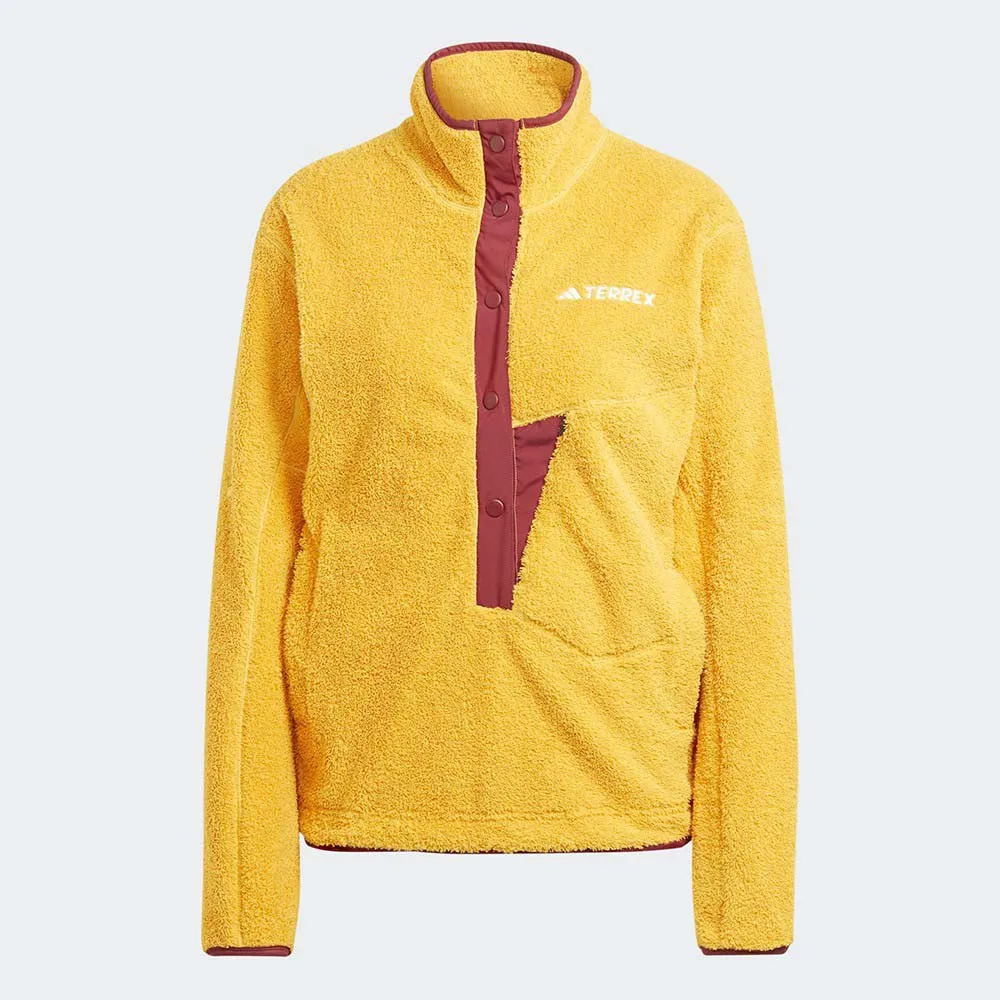 adidas Organiser Xploric High-pile-fleece Pullover Fleecejacka Med Dragkedja