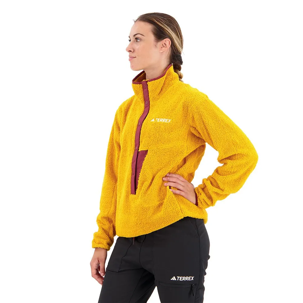 adidas Organiser Xploric High-pile-fleece Pullover Fleecejacka Med Dragkedja