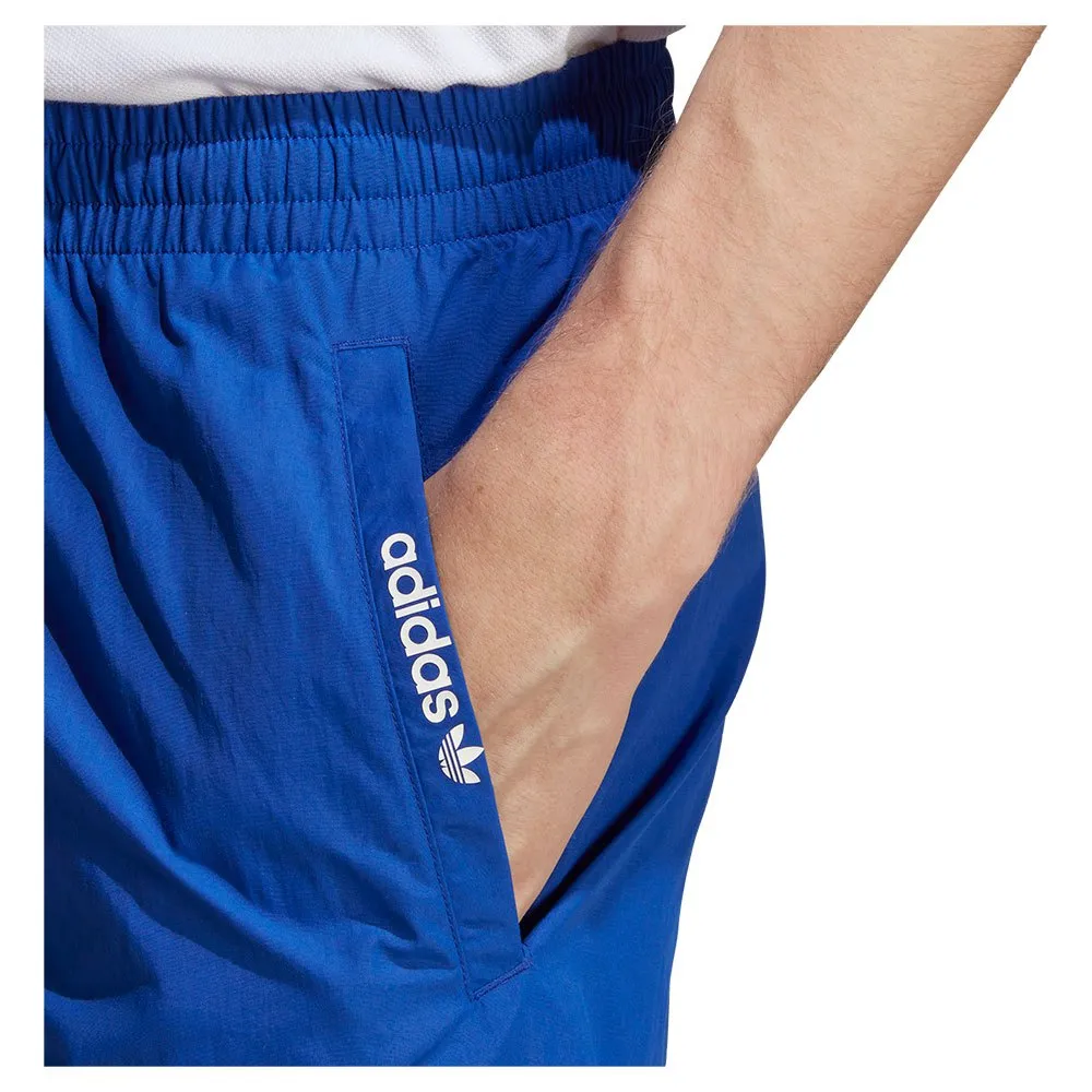 adidas Ori Trefoil Simshorts male, Semi lucid blue / white