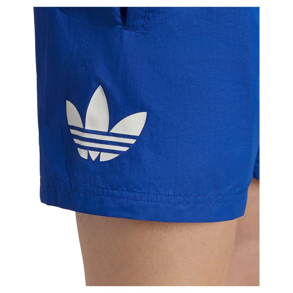 adidas Ori Trefoil Simshorts male, Semi lucid blue / white
