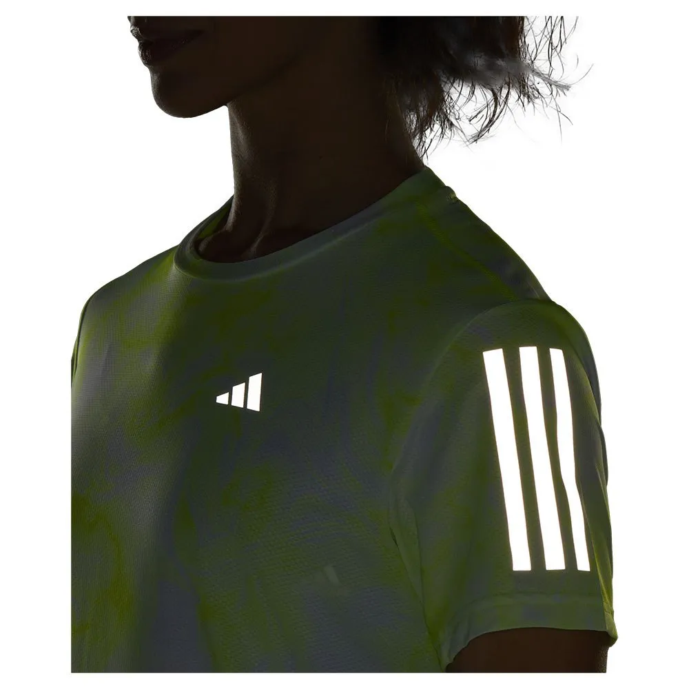 adidas Otr Aop T-shirt Med Korta ärmar female, White / luclem