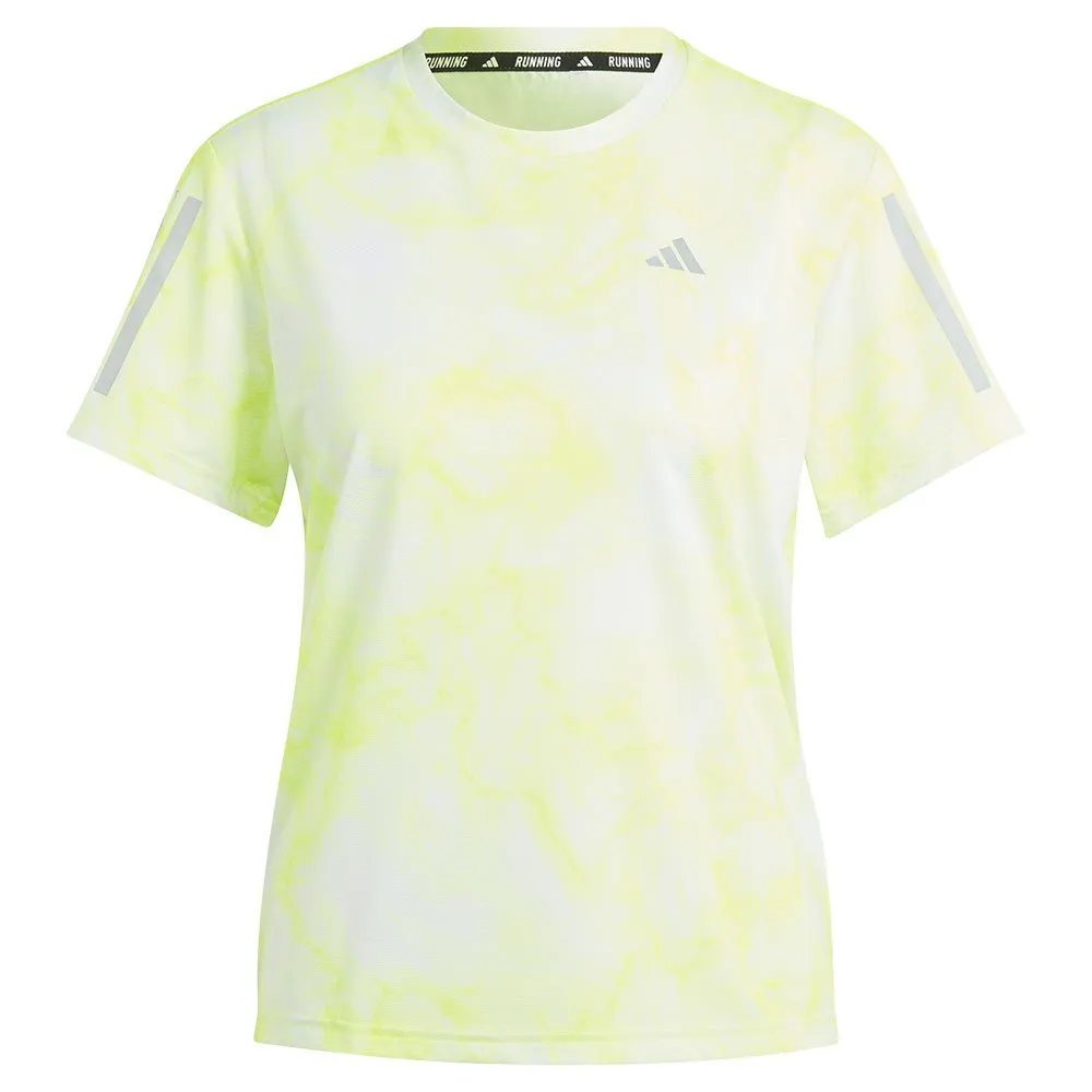adidas Otr Aop T-shirt Med Korta ärmar female, White / luclem