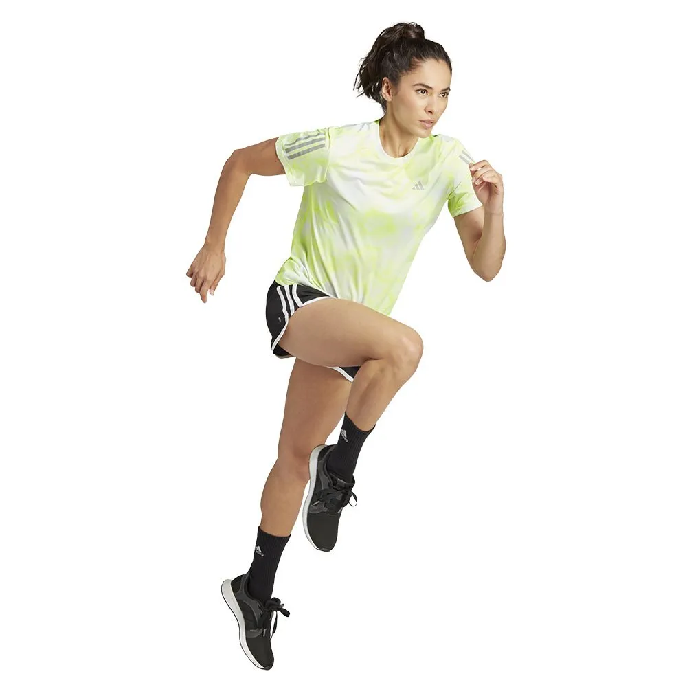adidas Otr Aop T-shirt Med Korta ärmar female, White / luclem