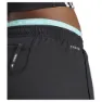 adidas Own The Run 3 Stripes 3´´ Shorts female, Black / flash aqua