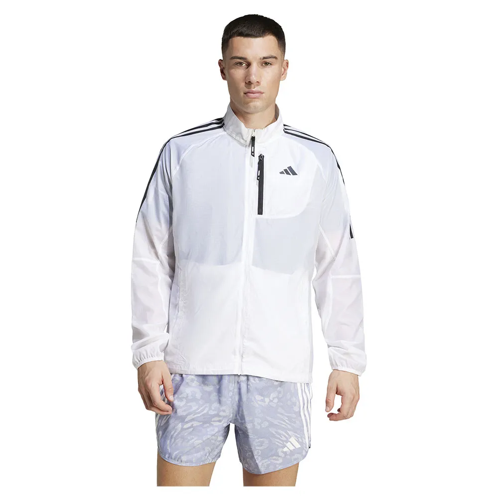 adidas Own The Run 3 Stripes Packable Jacka male
