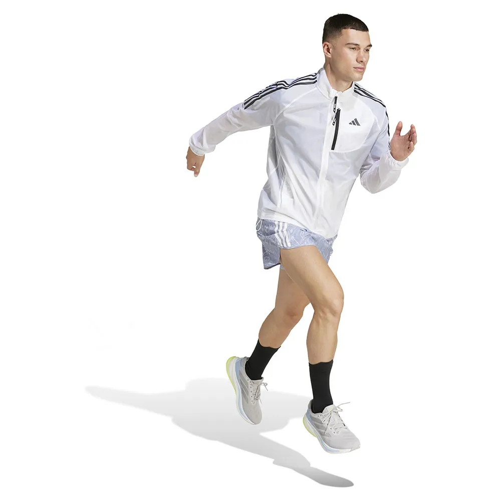 adidas Own The Run 3 Stripes Packable Jacka male