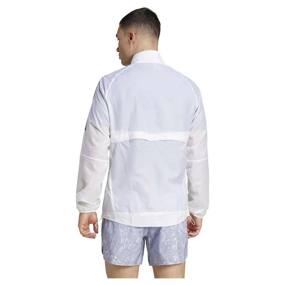 adidas Own The Run 3 Stripes Packable Jacka male