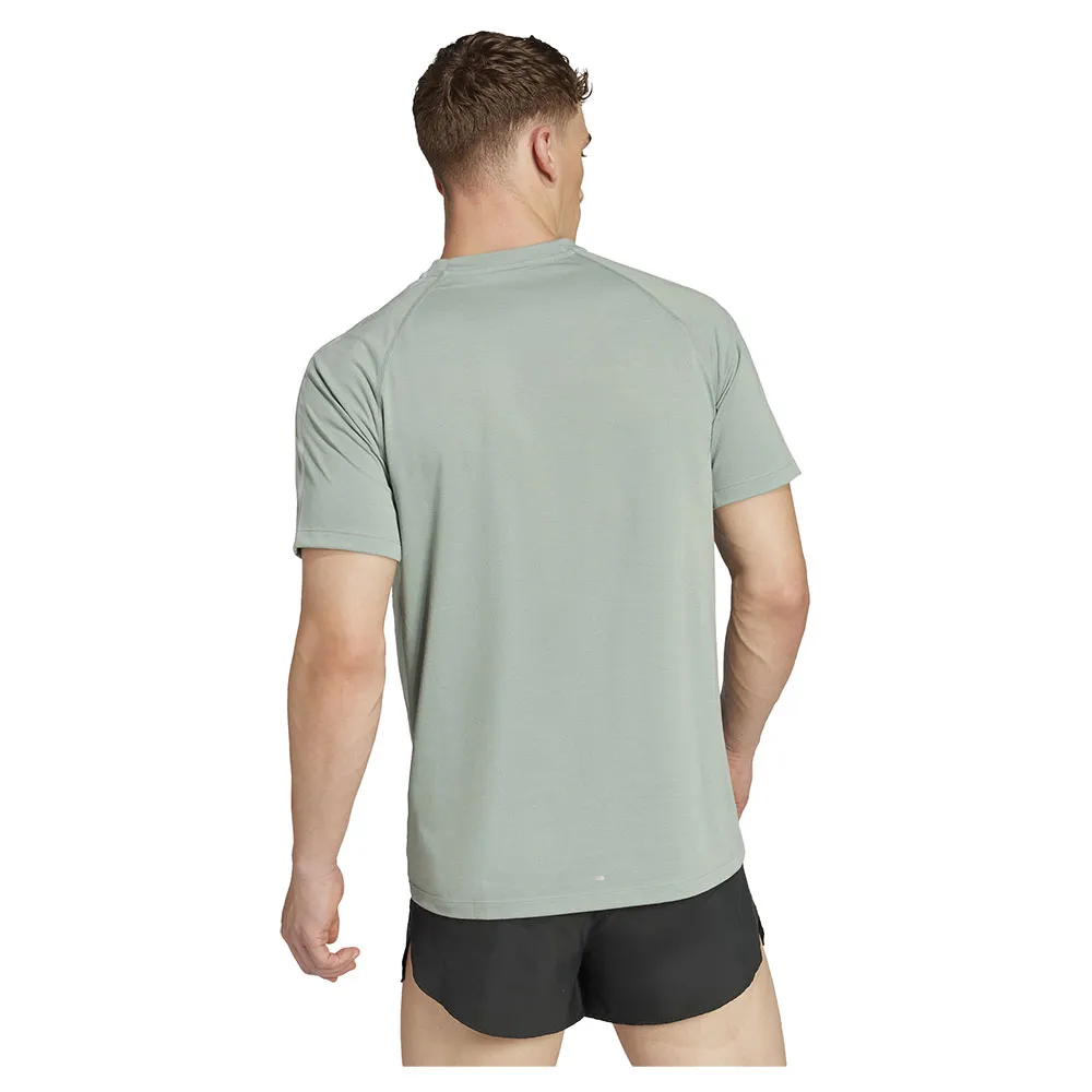 adidas Own The Run 3 Stripes T-shirt Med Korta ärmar female adidas Own The Run 3 Stripes T-shirt Med Korta ärmar female