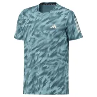 adidas Own The Run Allover Print T-shirt Med Korta ärmar male