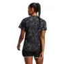 adidas Own The Run Aop T-shirt Med Korta ärmar female, Black