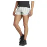 adidas Own The Run Base Cb 3´´ Shorts female, Linen green / green spark / halo silver