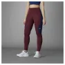 adidas Own The Run Cb Leggings female, Shadow red / dark blue
