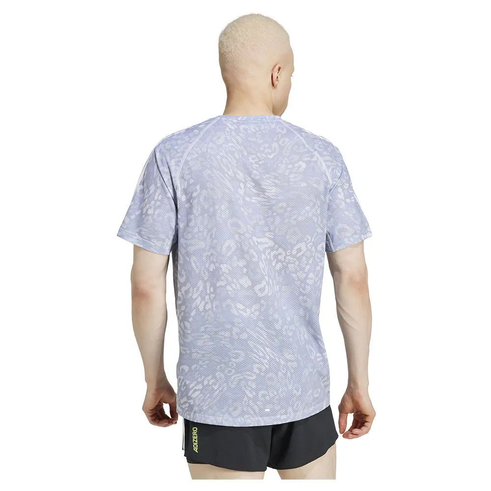 adidas Own The Run Climacool 3 Stripes T-shirt Med Korta ärmar male adidas Own The Run Climacool 3 Stripes T-shirt Med Korta ärmar male