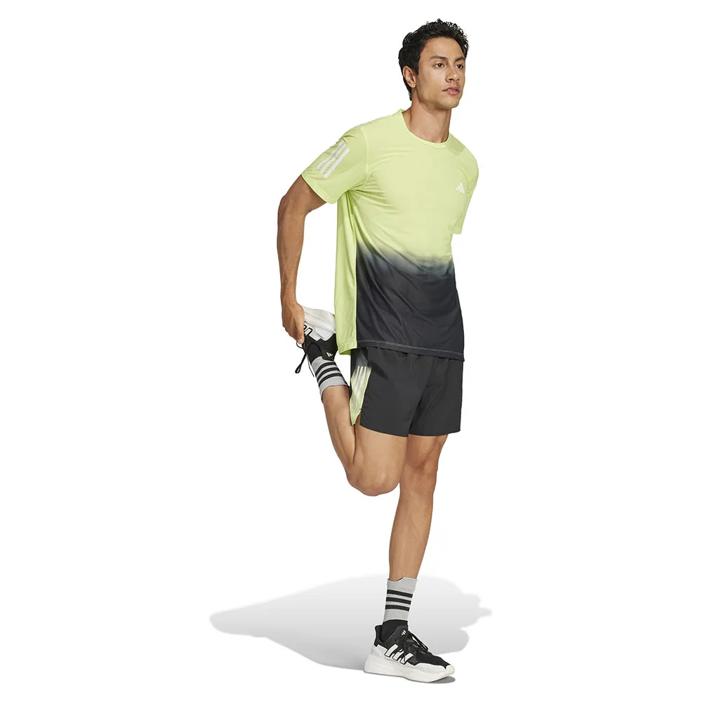 adidas Own The Run Climacool Colorblock 7´´ Shorts male, Black