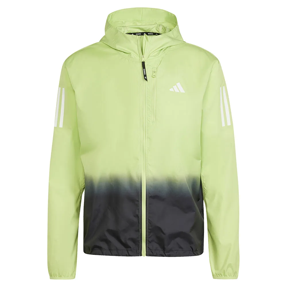 adidas Own The Run Colorblock Jacka male, Pulse lime