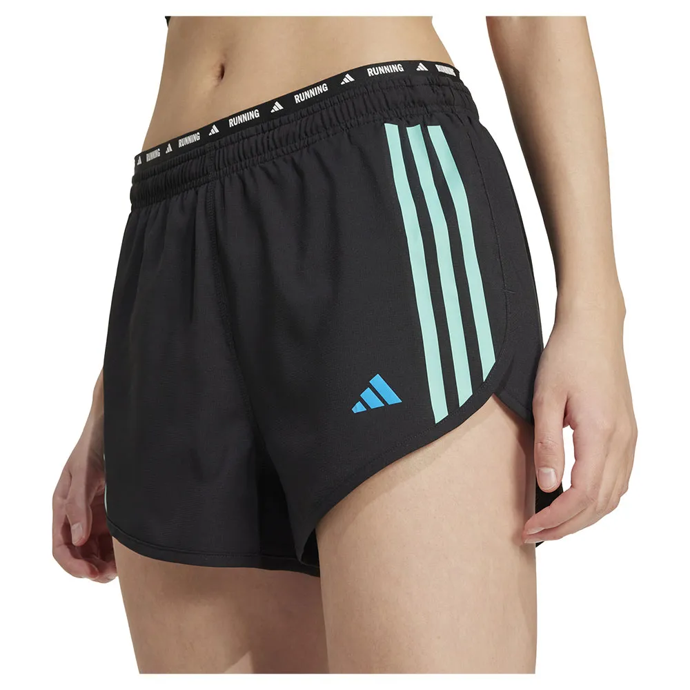 adidas Own The Run Essentials 3 Stripes 4´´ Shorts female
