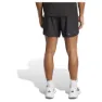 adidas Own The Run Essentials 3 Stripes 7´´ Shorts male, Black / acid mint / bright blue