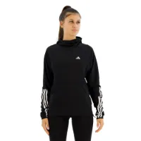 adidas Own The Run Excite 3 Stripes Tröja Med Huva female adidas Own The Run Excite 3 Stripes Tröja Med Huva female