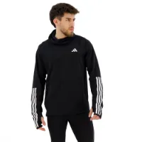 adidas Own The Run Excite 3 Stripes Tröja Med Huva male adidas Own The Run Excite 3 Stripes Tröja Med Huva male