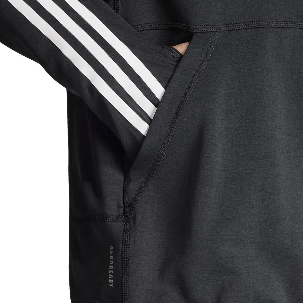 adidas Own The Run Excite 3 Stripes Tröja Med Huva male