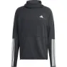 adidas Own The Run Excite 3 Stripes Tröja Med Huva male